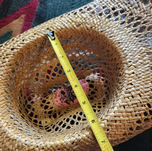 Nancy Hughes cowgirl straw hat - Picture 7 of 14